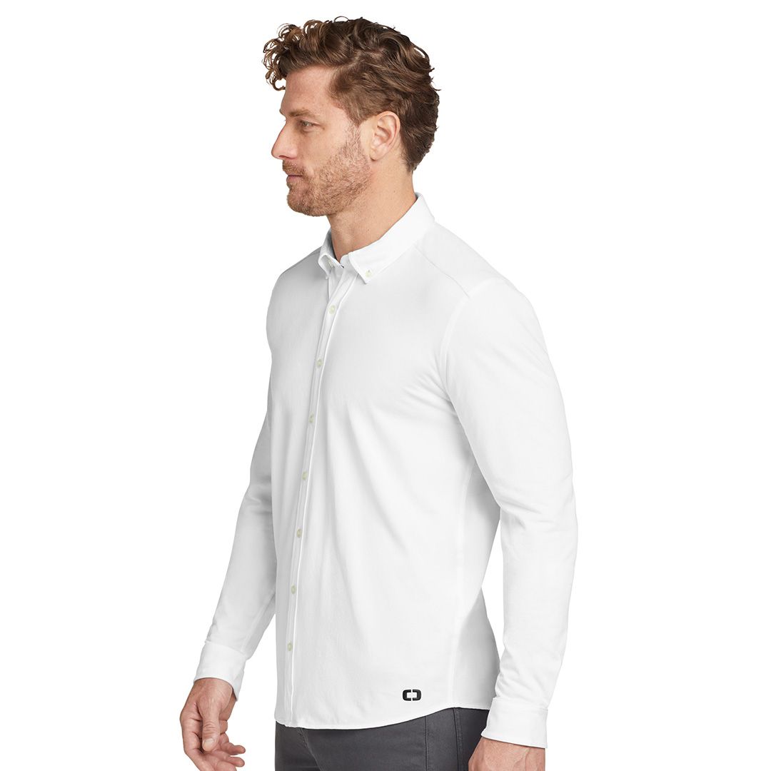 Product image for OGIO Code Stretch Long Sleeve Button-Up