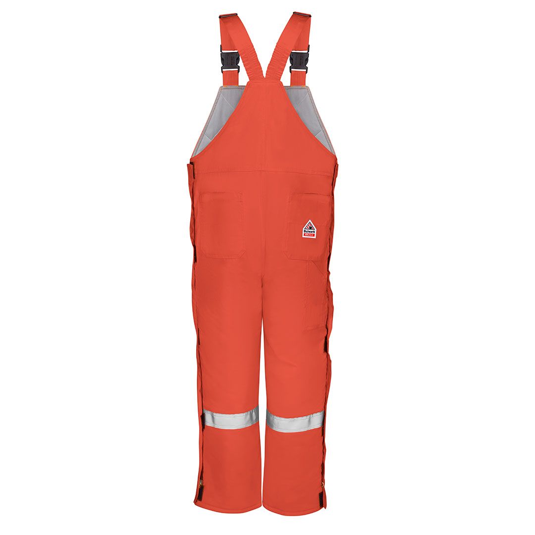 Product image for Men's Midweight Excel FR ComforTouch Deluxe Insulated Bib Overall with Reflective Trim