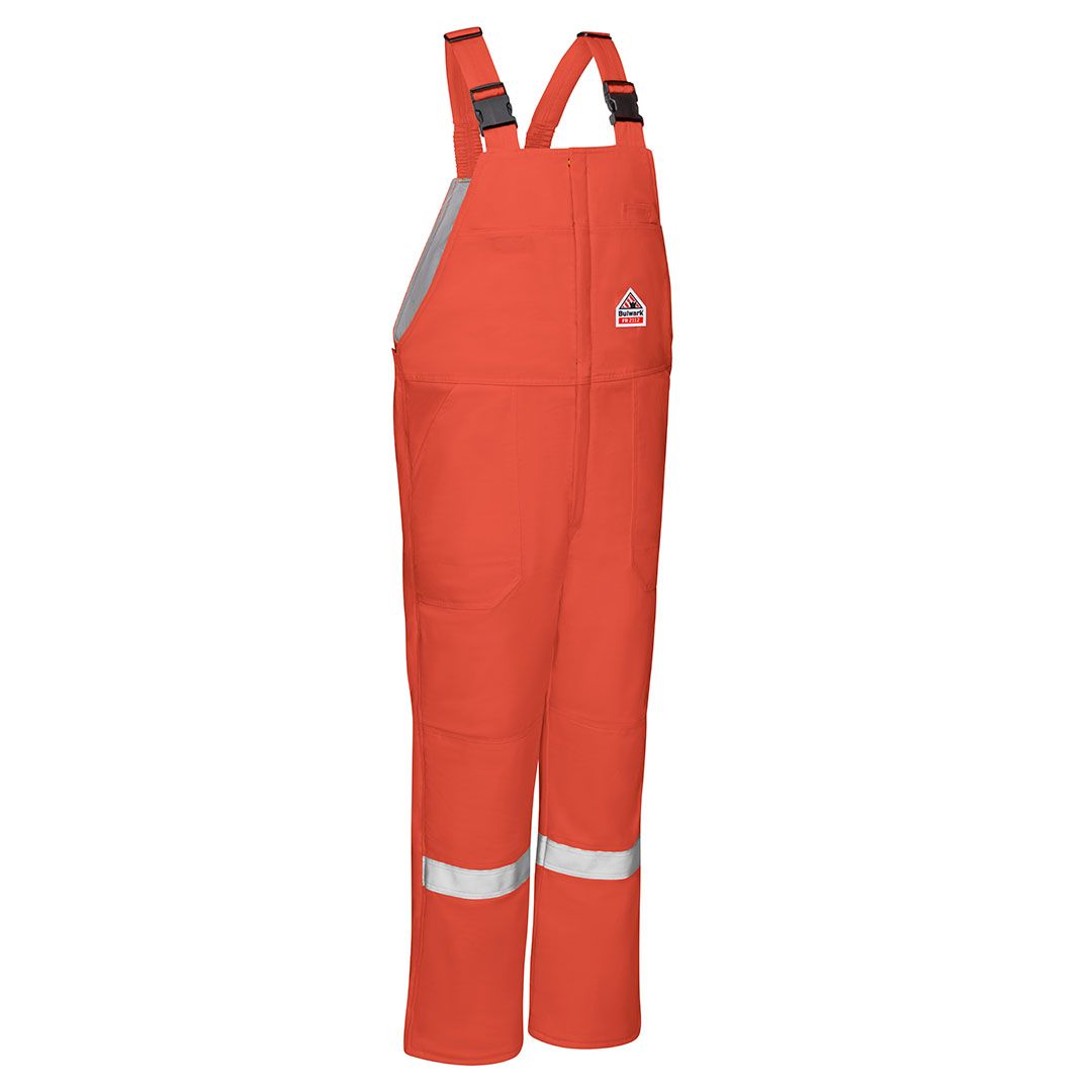 Product image for Men's Midweight Excel FR ComforTouch Deluxe Insulated Bib Overall with Reflective Trim