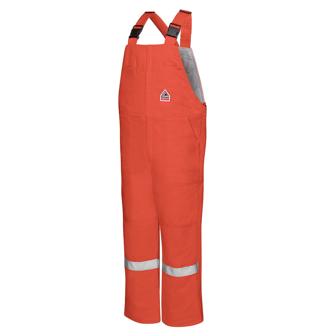 Product image for Men's Midweight Excel FR ComforTouch Deluxe Insulated Bib Overall with Reflective Trim