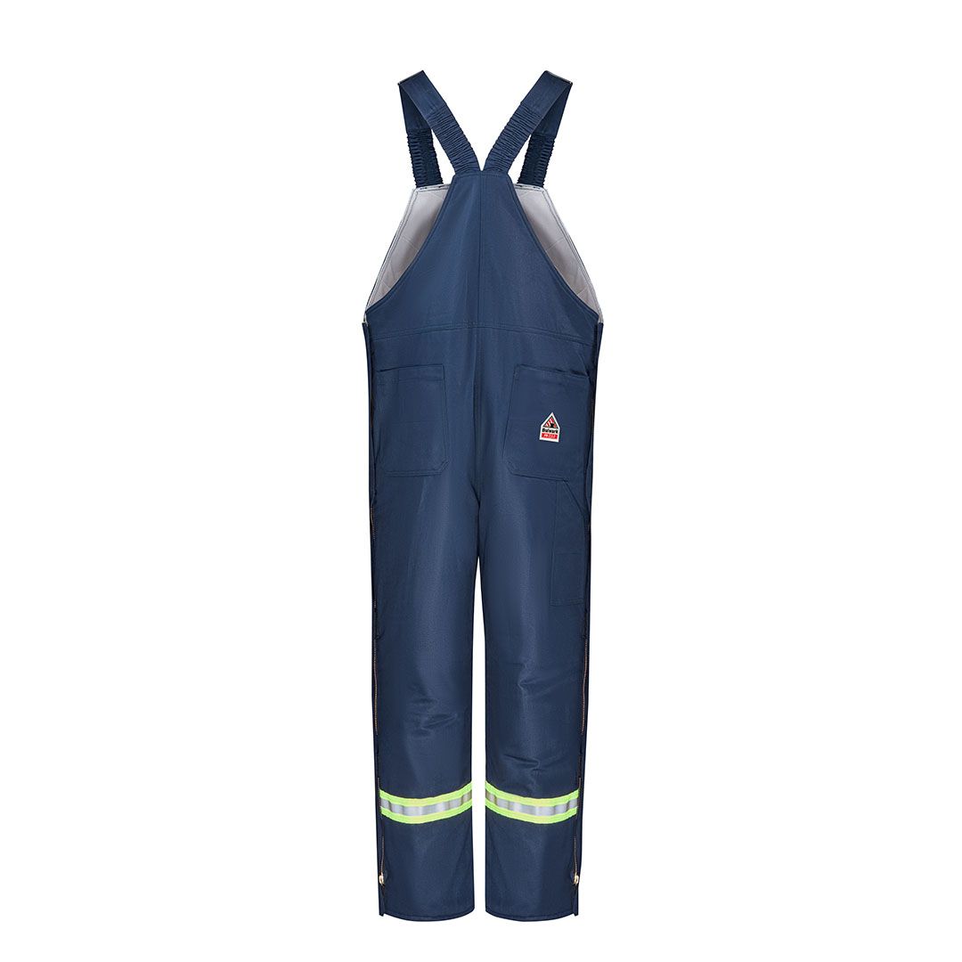 Product image for Men's Midweight Excel FR Deluxe Insulated Bib Overall with Reflective Trim