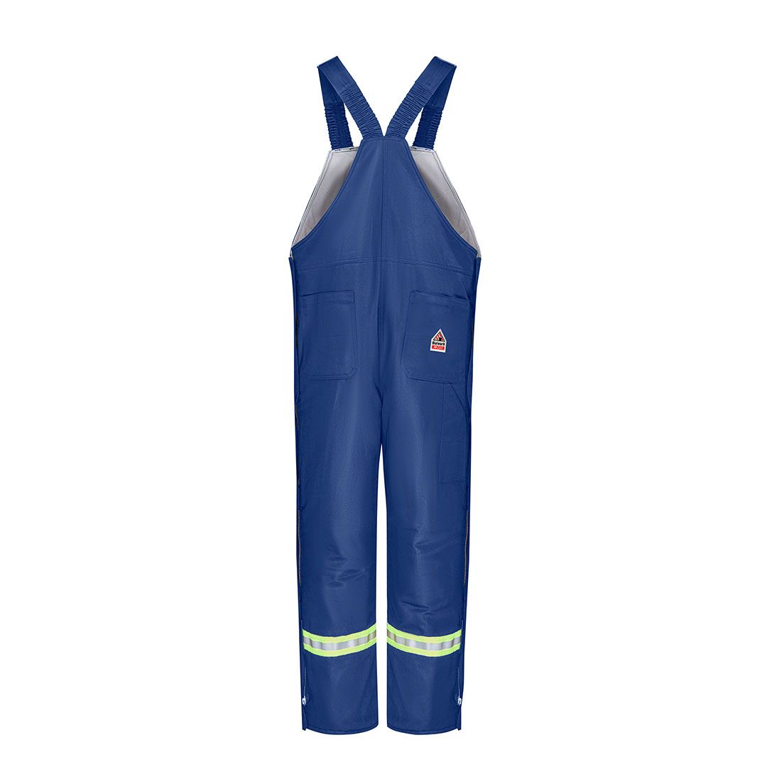 Product image for Men's Midweight Excel FR Deluxe Insulated Bib Overall with Reflective Trim
