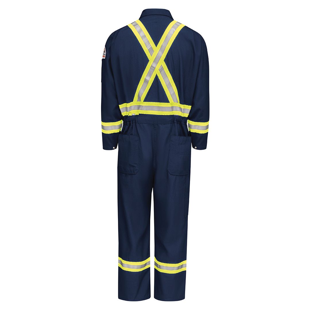 Product image for Men's Midweight Nomex FR Premium Coverall with CSA Compliant Reflective Trim