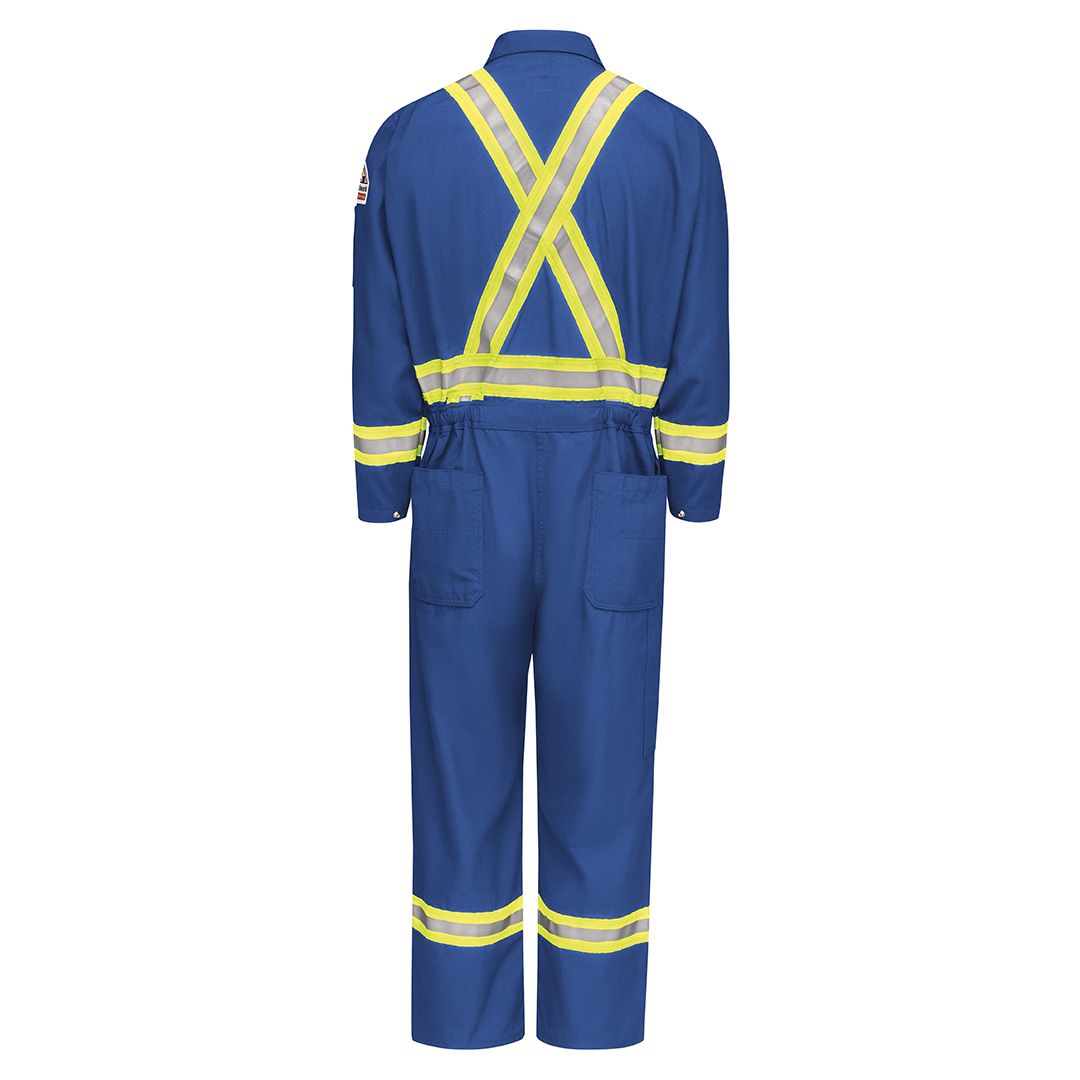 Product image for Men's Midweight Nomex FR Premium Coverall with CSA Compliant Reflective Trim