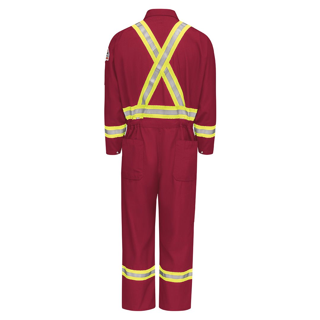 Product image for Men's Midweight Nomex FR Premium Coverall with CSA Compliant Reflective Trim