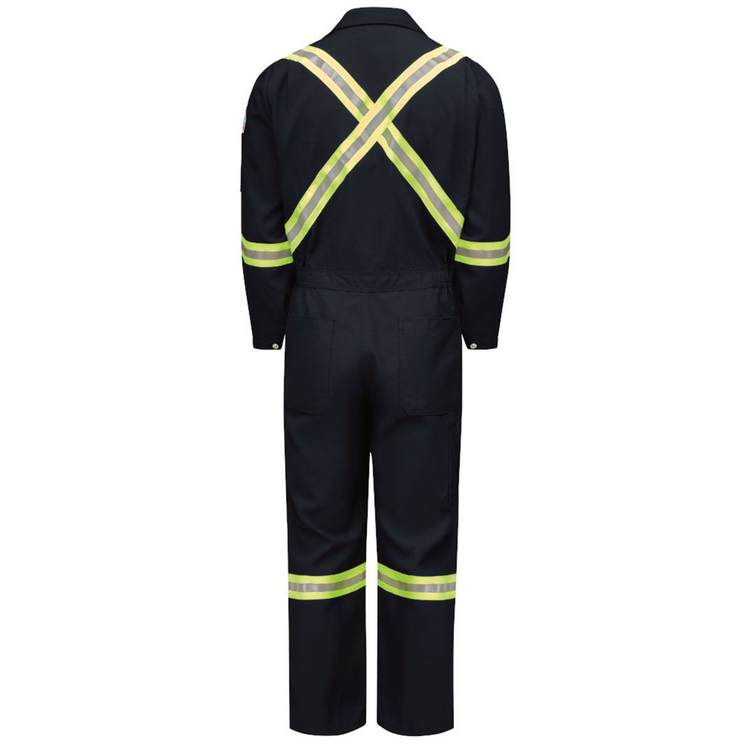Men's Midweight Nomex FR Premium Coverall with Reflective Trim