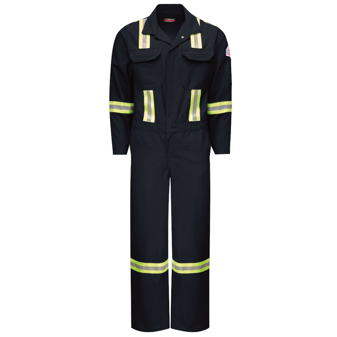 Men's Midweight Nomex FR Premium Coverall with Reflective Trim