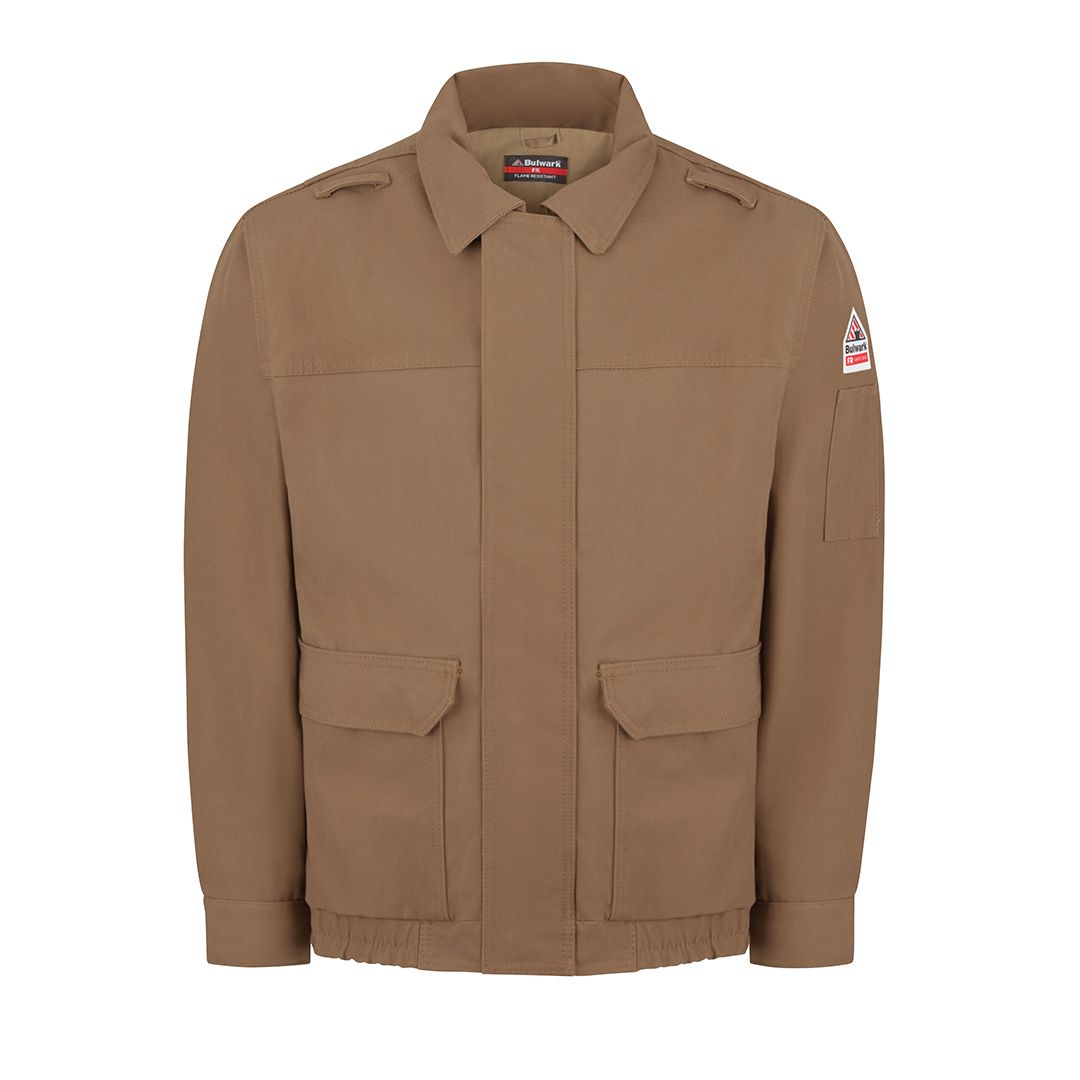 Product image for Brown Duck Lined Bomber Jacket