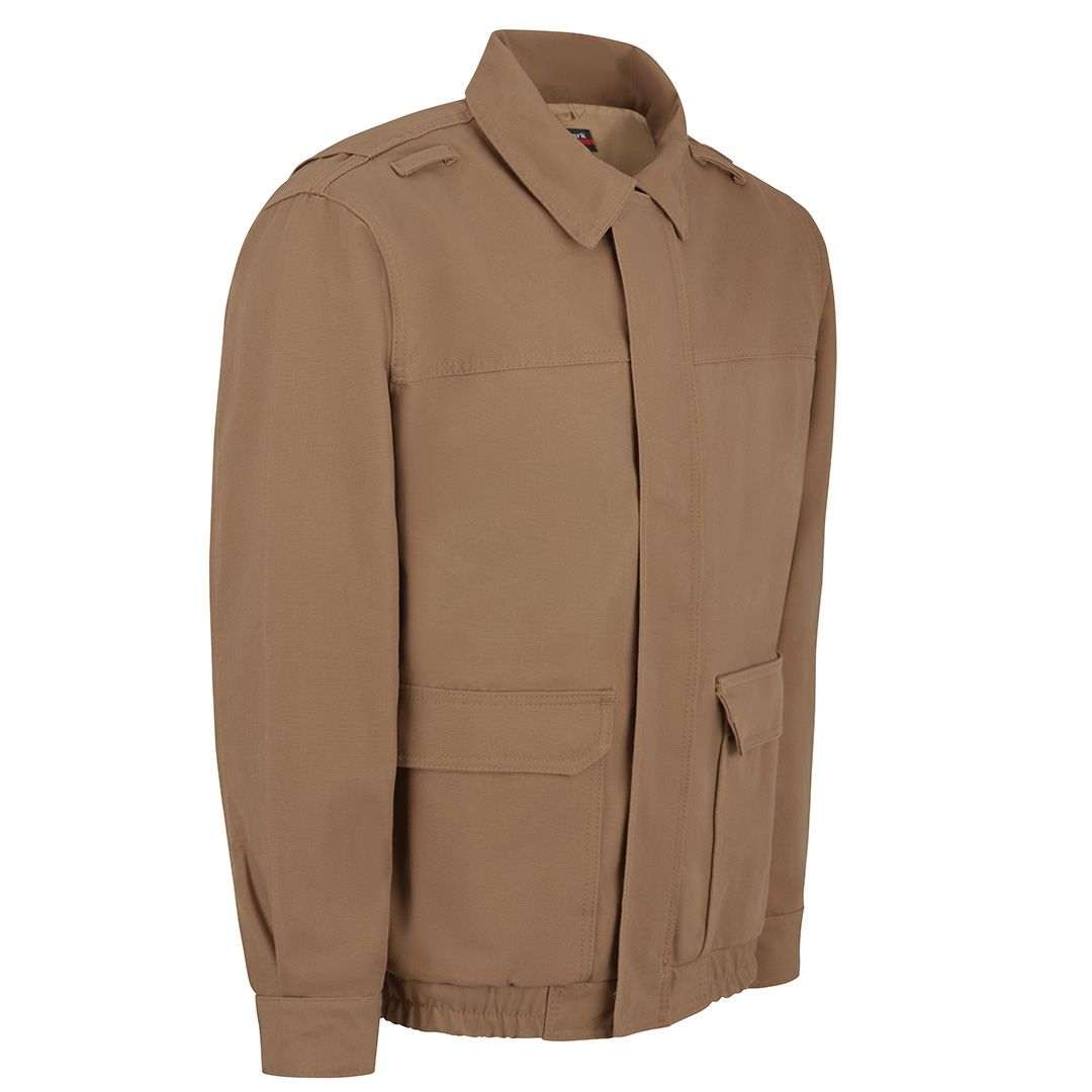 Product image for Brown Duck Lined Bomber Jacket