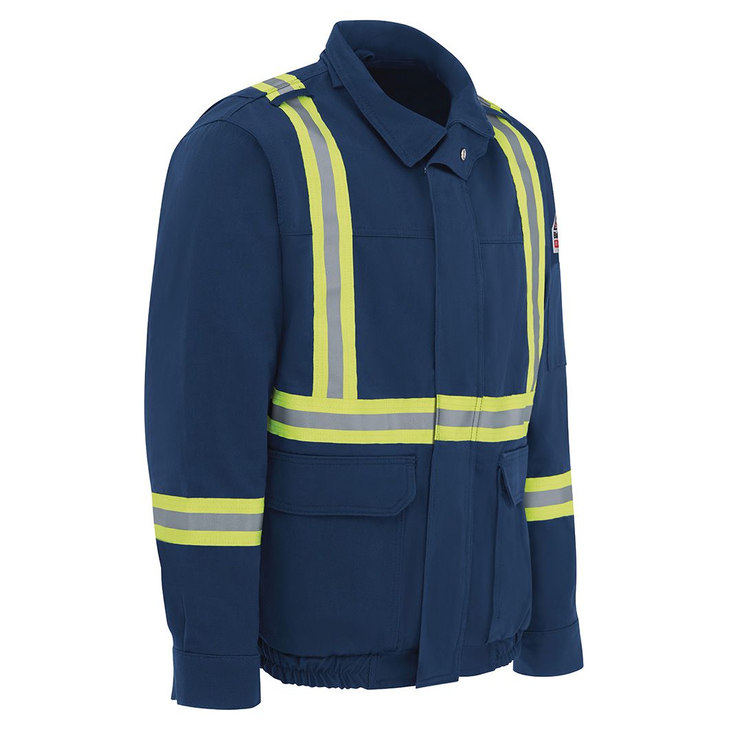 Product image for Bomber Jacket with Reflective Stripe