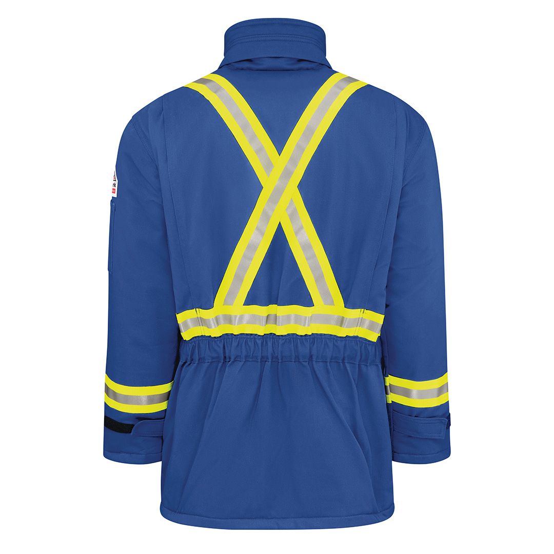 Product image for Men's Heavyweight Excel FR ComforTouch Insulated Deluxe Parka with Reflective Trim