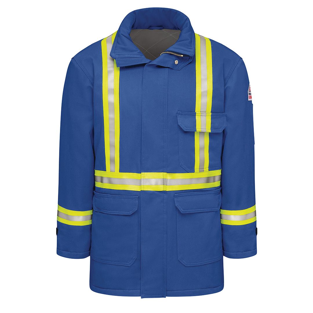 Product image for Men's Heavyweight Excel FR ComforTouch Insulated Deluxe Parka with Reflective Trim