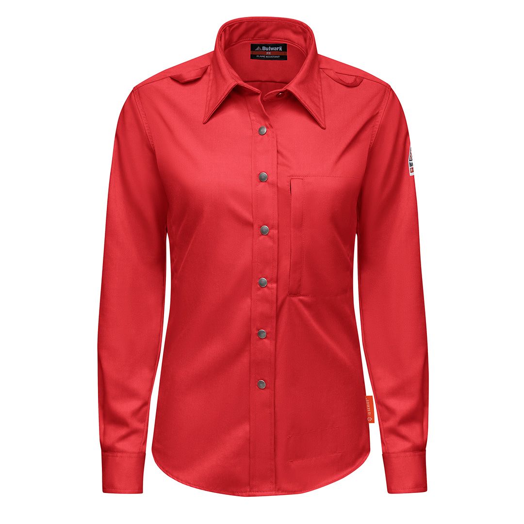 Product image for Women's iQ Series Midweight Comfort Snap-Front Woven Shirt