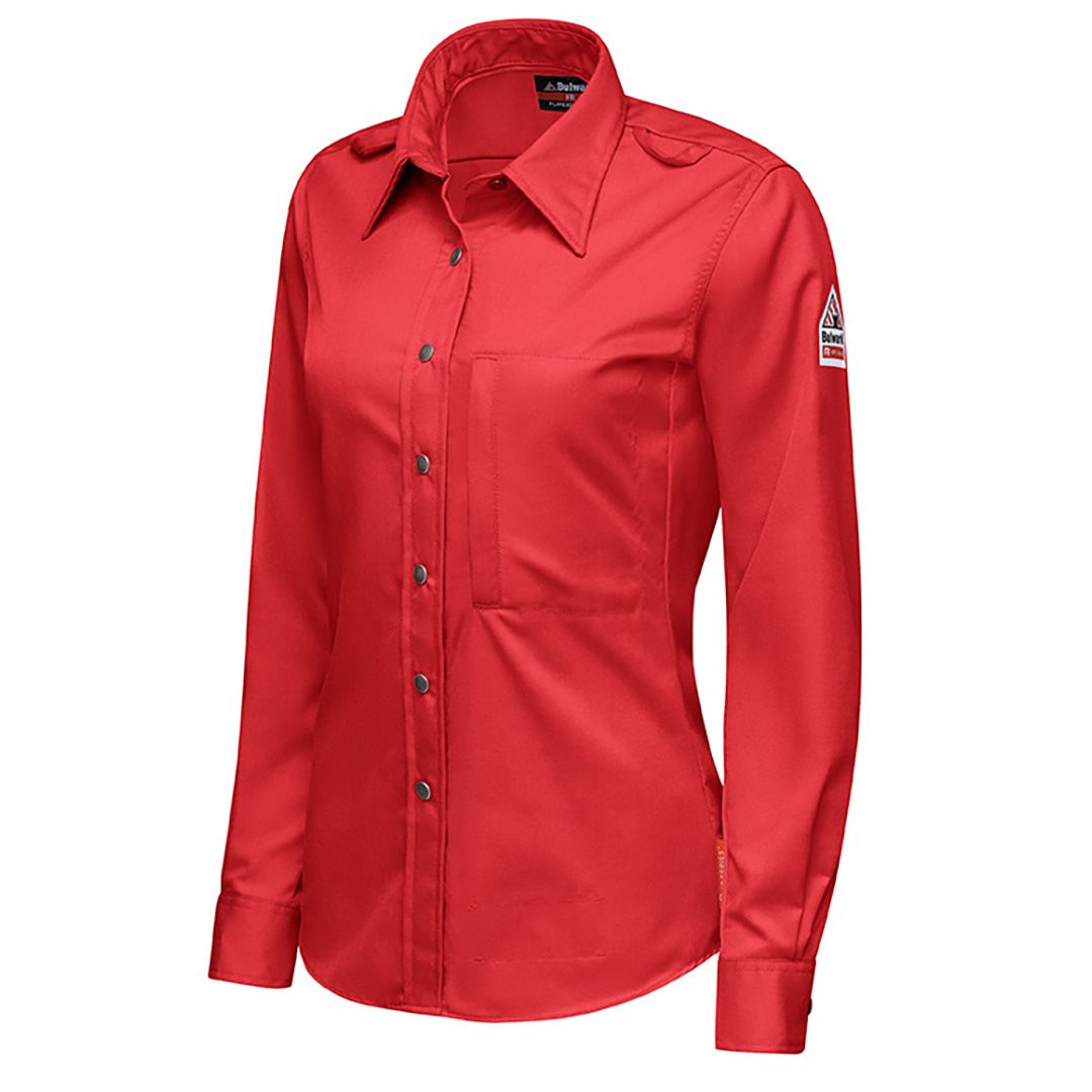 Product image for Women's iQ Series Midweight Comfort Snap-Front Woven Shirt