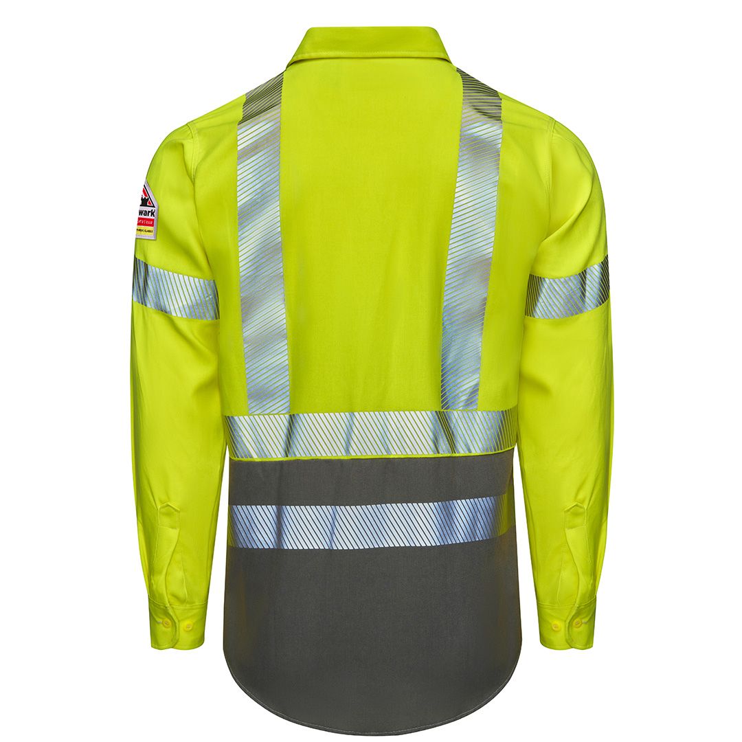 Product image for Men's Hi-Visibility Color Block Uniform Shirt