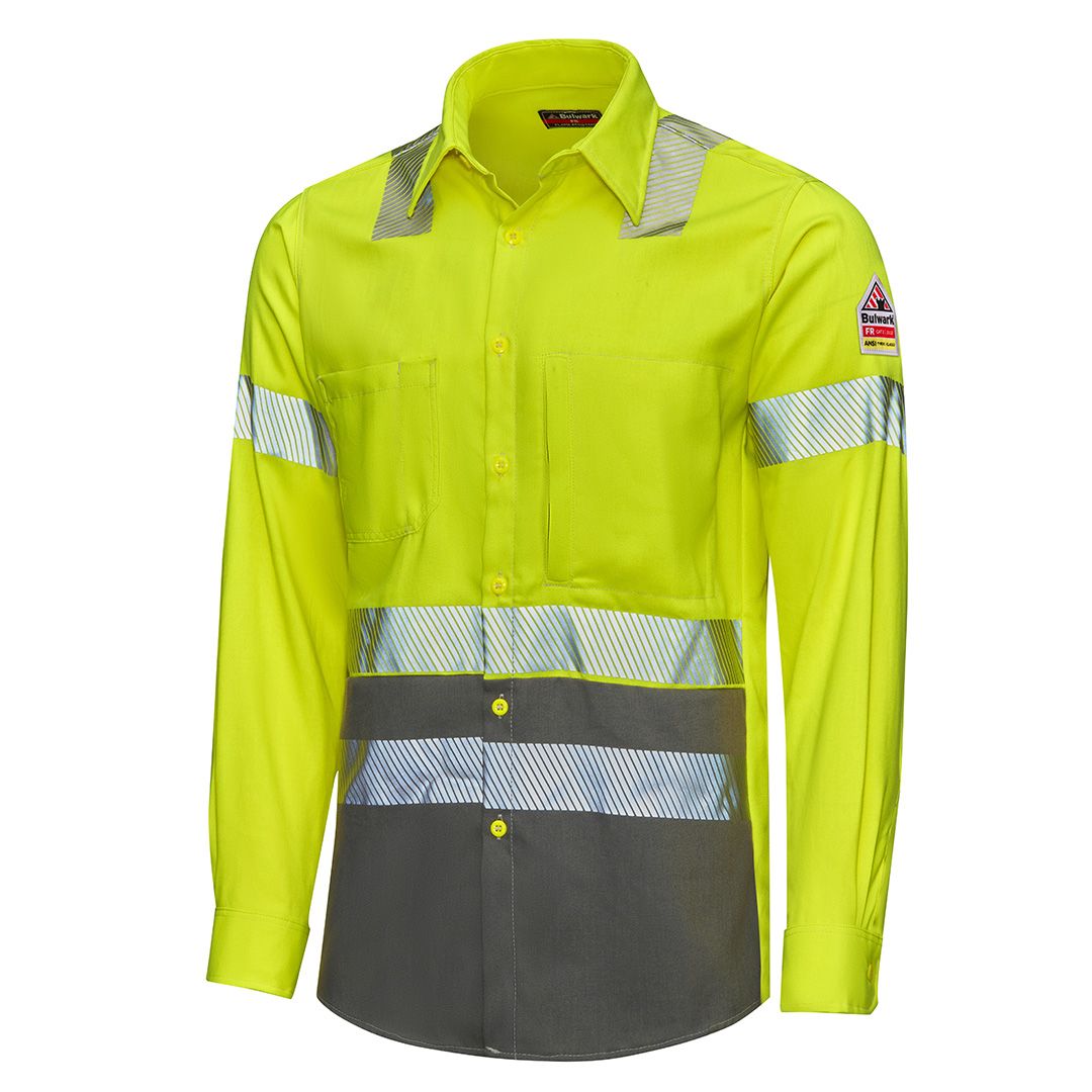 Product image for Men's Hi-Visibility Color Block Uniform Shirt