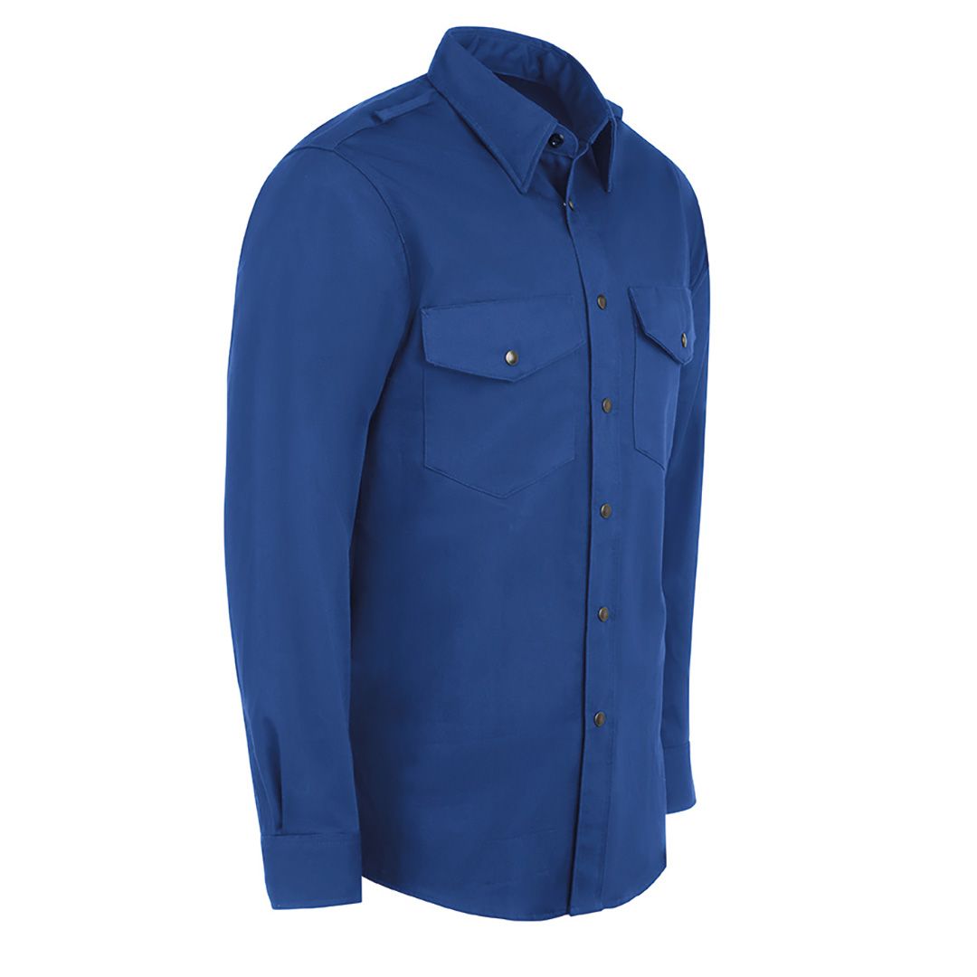 Product image for Men's Midweight Excel FR Snap-Front Uniform Shirt