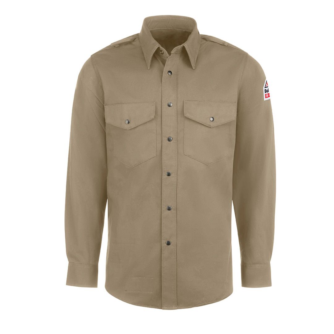 Product image for Men's Midweight Excel FR Snap-Front Uniform Shirt