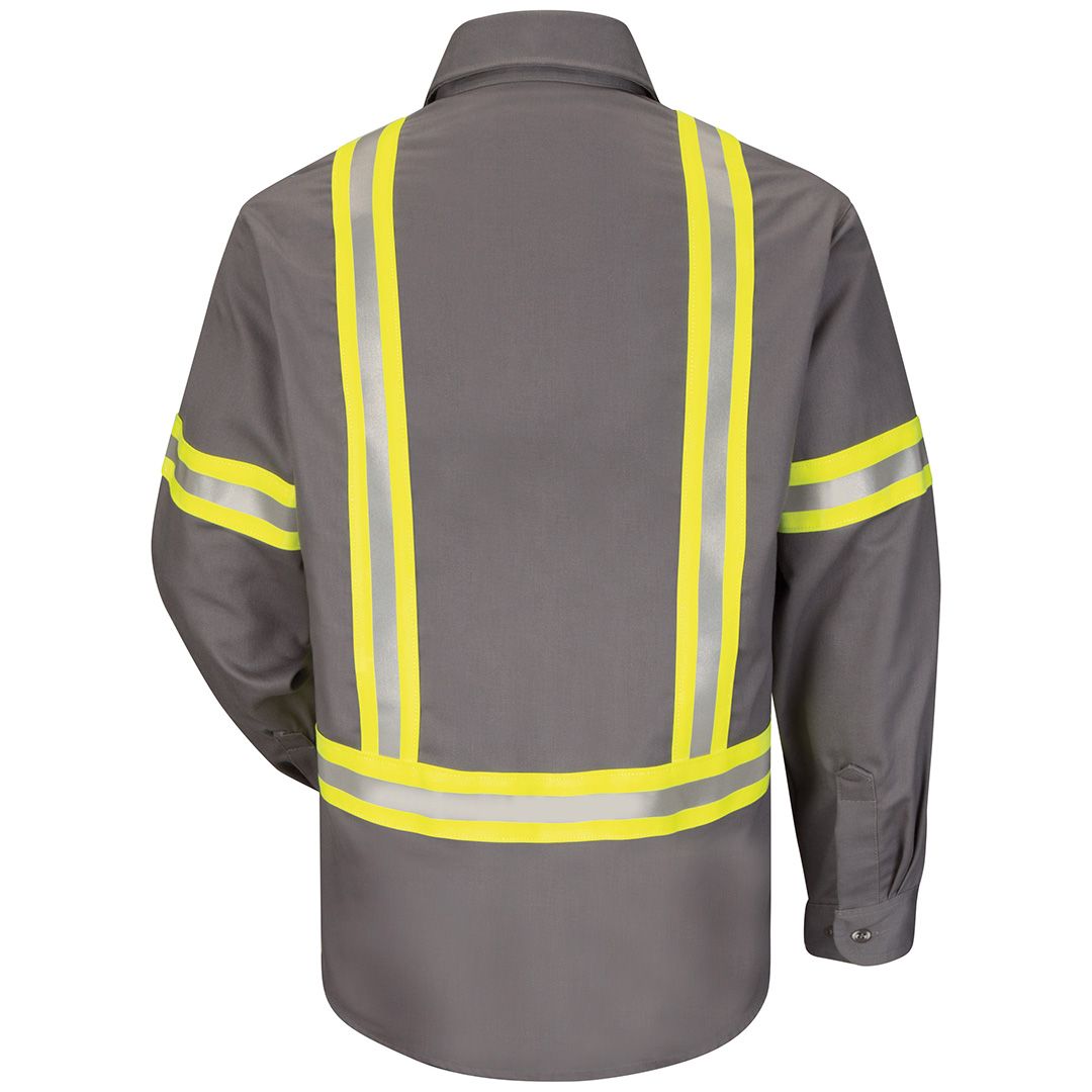 Product image for Men's Midweight FR Enhanced Visibility Uniform Shirt
