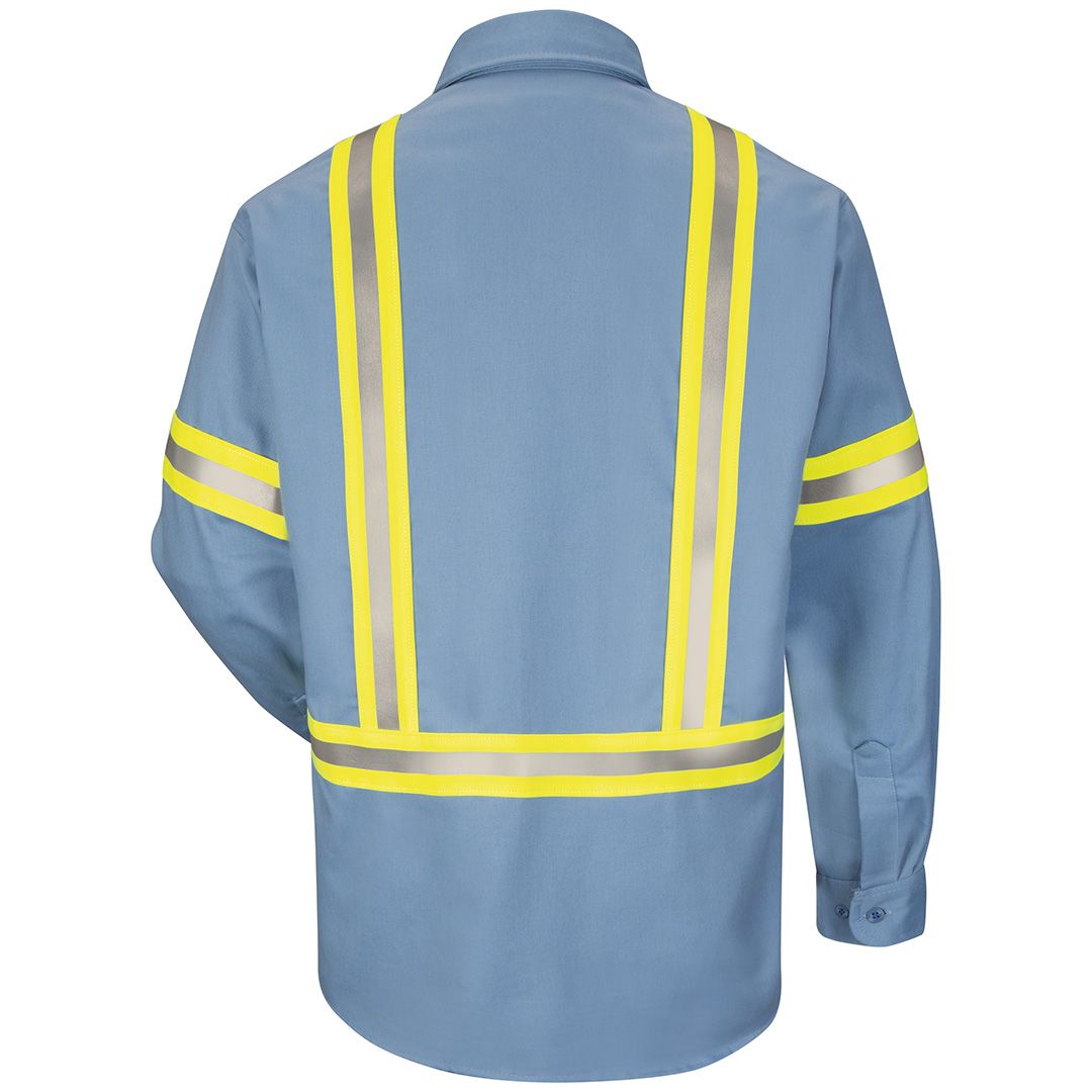 Product image for Men's Midweight FR Enhanced Visibility Uniform Shirt
