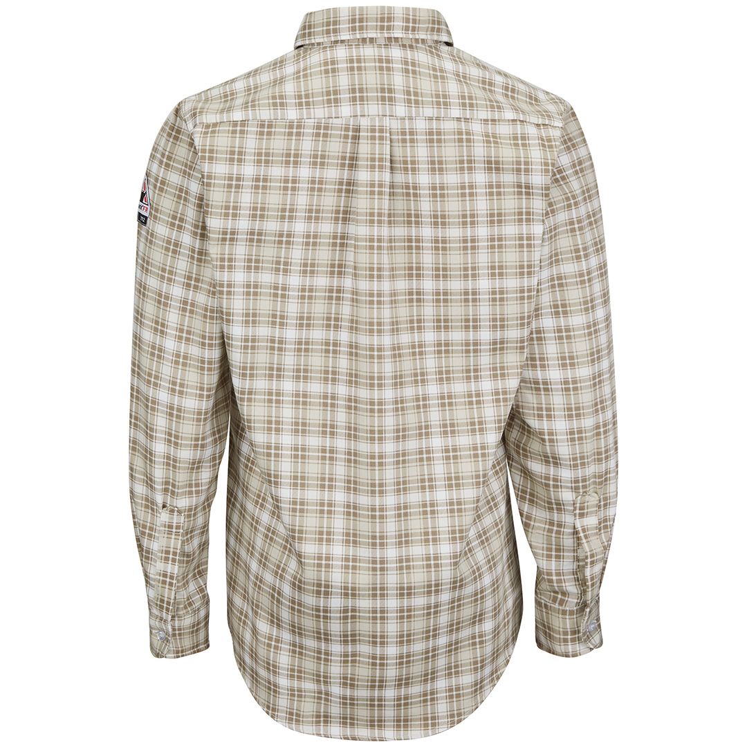 Product image for Men's Long Sleeve Plaid Dress Shirt