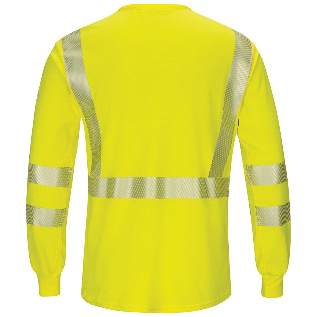 Product image for Men's Lightweight FR Hi-Visibility Long Sleeve T-Shirt