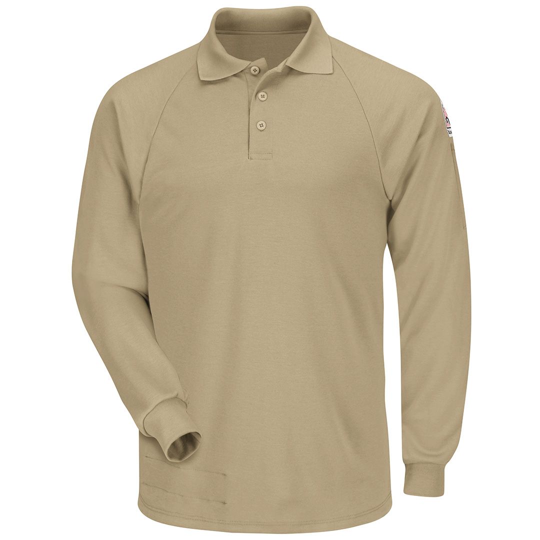 Product image for Men's Classic Lightweight FR Long Sleeve Polo
