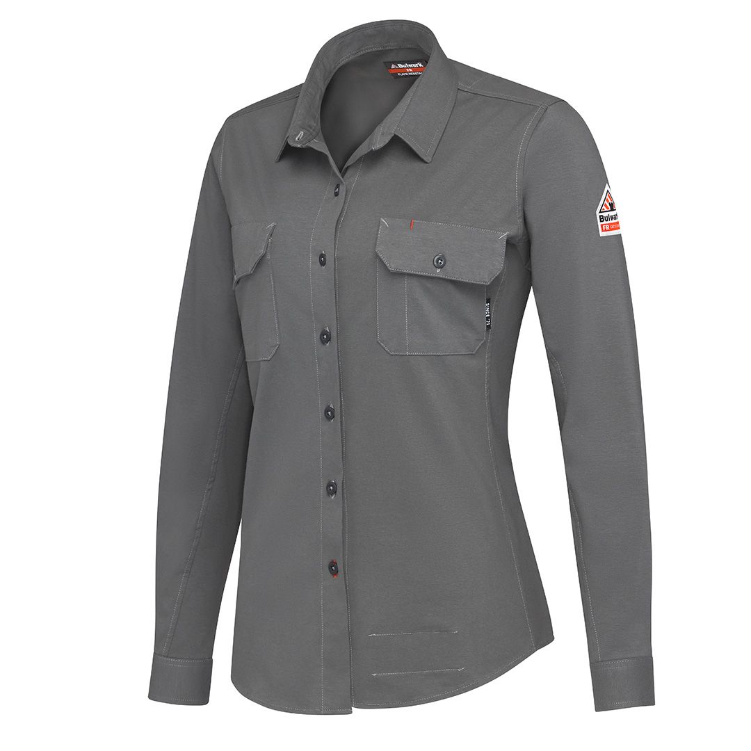 Product image for Women's Flex Knit Button Down Shirt