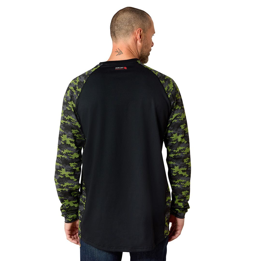 Product image for Men's FR AC Camo Baseball T-Shirt