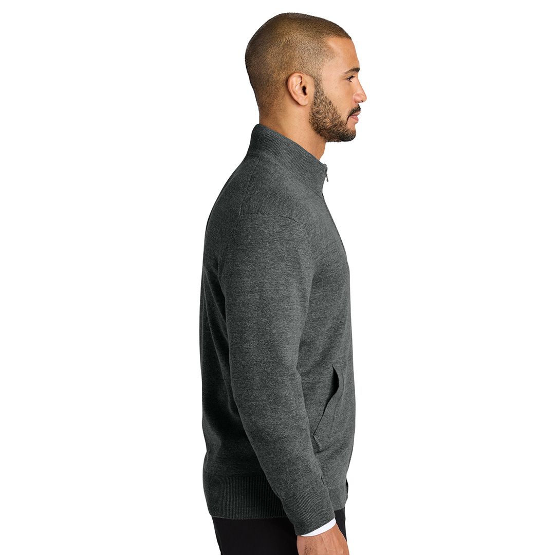 Product image for Port Authority Easy Care Full-Zip Sweater