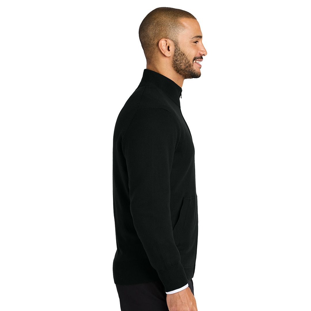 Product image for Port Authority Easy Care Full-Zip Sweater