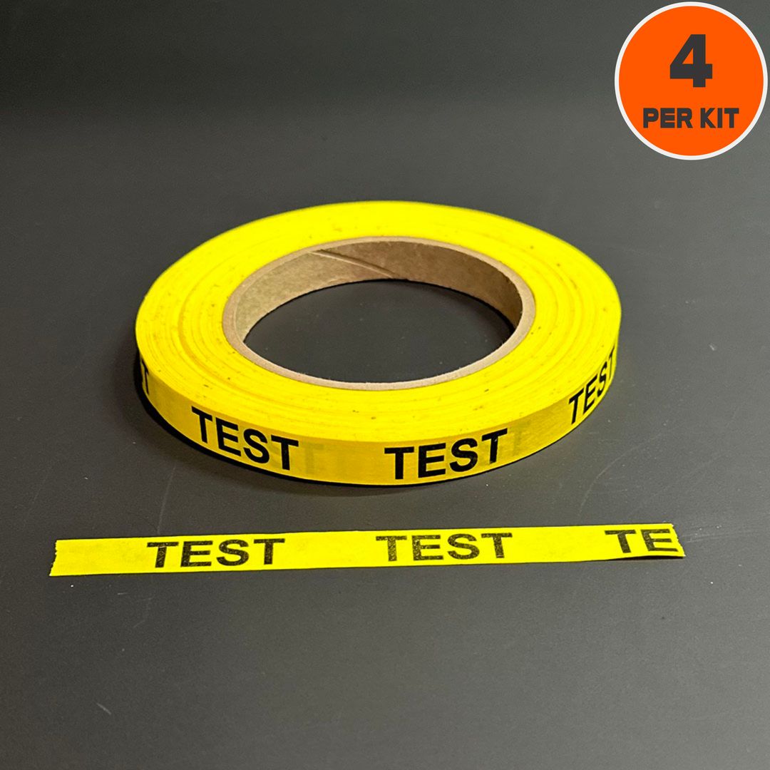 Tape is the most popular human performance tool in the protection and control industry.  This tape offers endless flexibility to mark an area that is safe to work in and will not effect in-service equipment. 