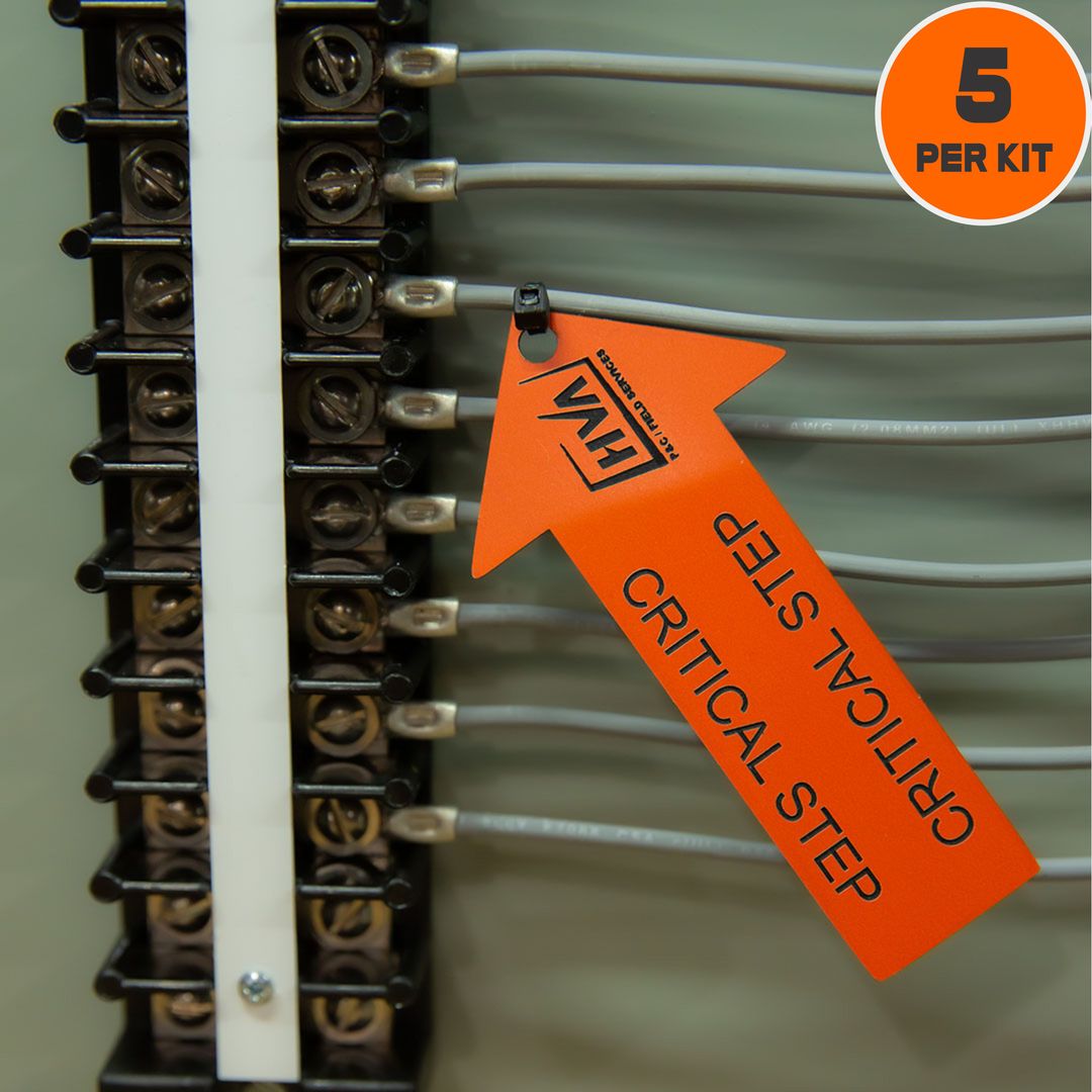 When technicians are working off of a written procedure, identifying critical steps is vital.  This human performance tool provides clear identification of critical steps for easy place keeping. 