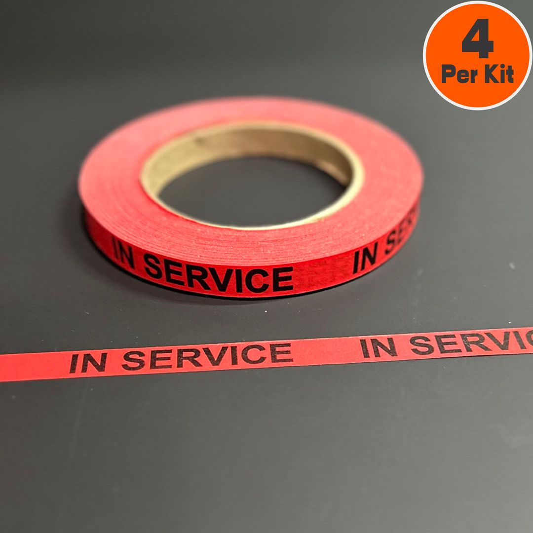 Tape is the most popular human performance tool in the protection and control industry.  This tape offers endless flexibility to mark equipment as in-service and provide a boundary to stay away from.  
