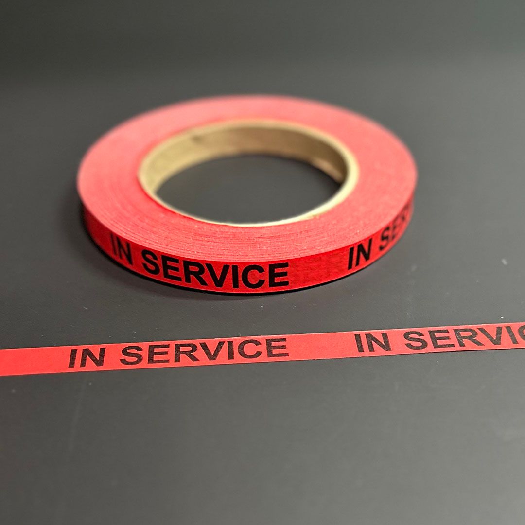 IN SERVICE Tape